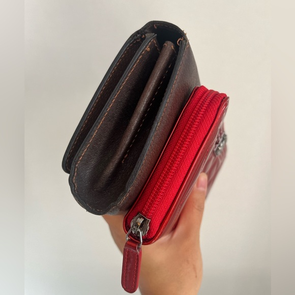 70s’ Vintage GUCCI GG Sylvie Web Sherry Line Brown Leather Clutch Bag - Picture 15 of 15